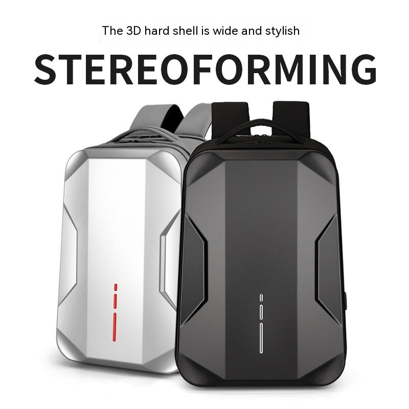 Men’s Laptop Backpack – Waterproof Hard Case, E-Sports, Student, Work Computer Bag