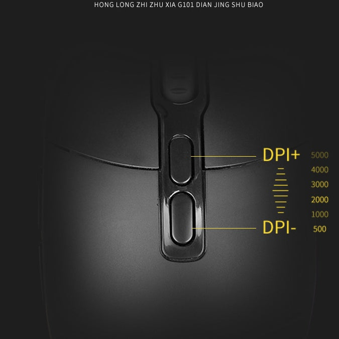 Ergonomic Gaming Mouse with RGB Lights – High Precision, Adjustable DPI, Wired/Wireless, Ideal for FPS, MOBA, MMO, and PC/Laptop Gaming