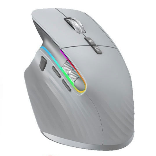 Rechargeable Wireless Bluetooth Mouse – Silent Click, Ergonomic Design for Gaming & Office Use