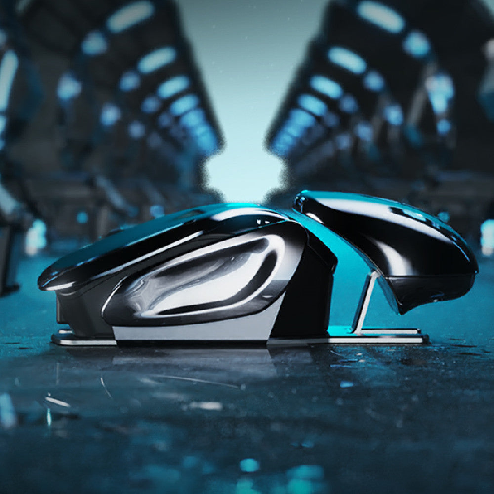 Wireless Silent Esports Gaming Mouse – High Precision, Adjustable DPI, Ergonomic Design, RGB Lights, Rechargeable for PC, Laptop, and Competitive Gaming