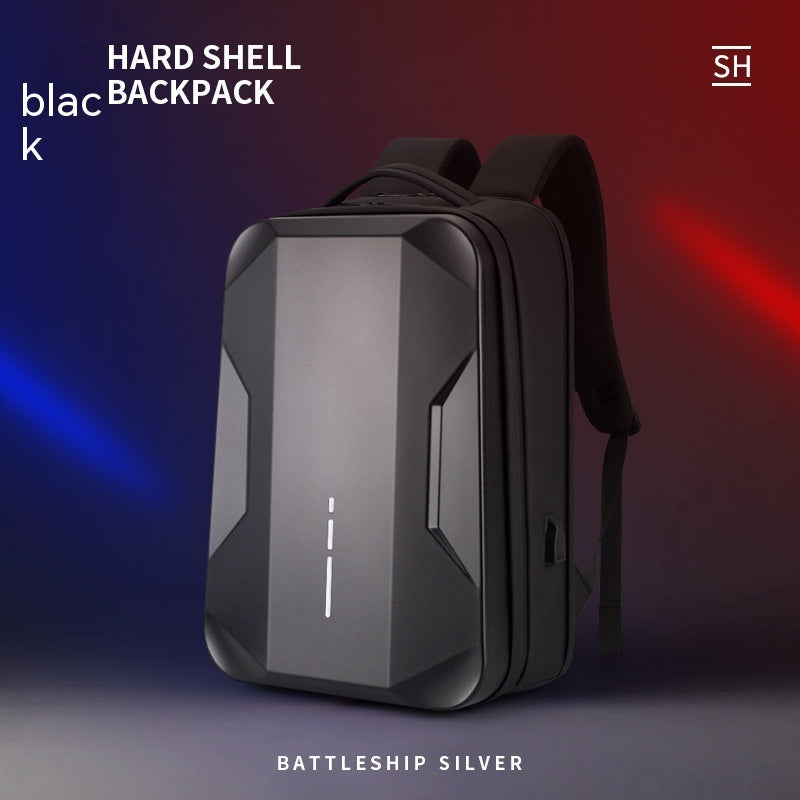 Men’s Laptop Backpack – Waterproof Hard Case, E-Sports, Student, Work Computer Bag
