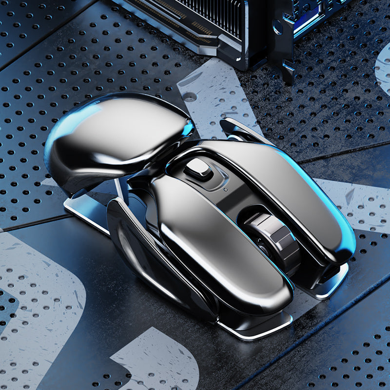 Wireless Silent Esports Gaming Mouse – High Precision, Adjustable DPI, Ergonomic Design, RGB Lights, Rechargeable for PC, Laptop, and Competitive Gaming
