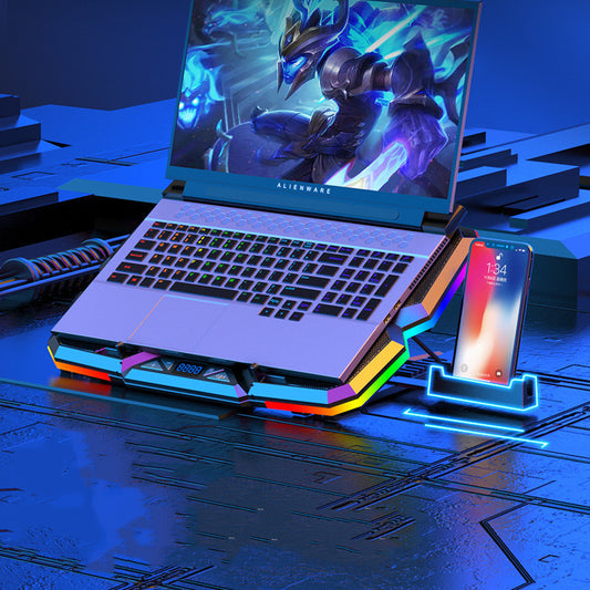Silent Laptop Cooling Pad | Radiator Base for Overheating Protection