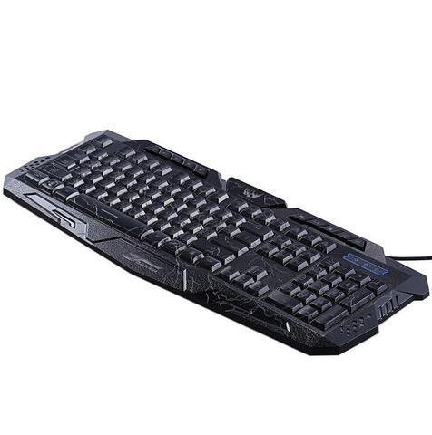 RGB Luminescent Gaming Keyboard – LED Backlight, Silent Keys, Ergonomic Design for PC & Laptop