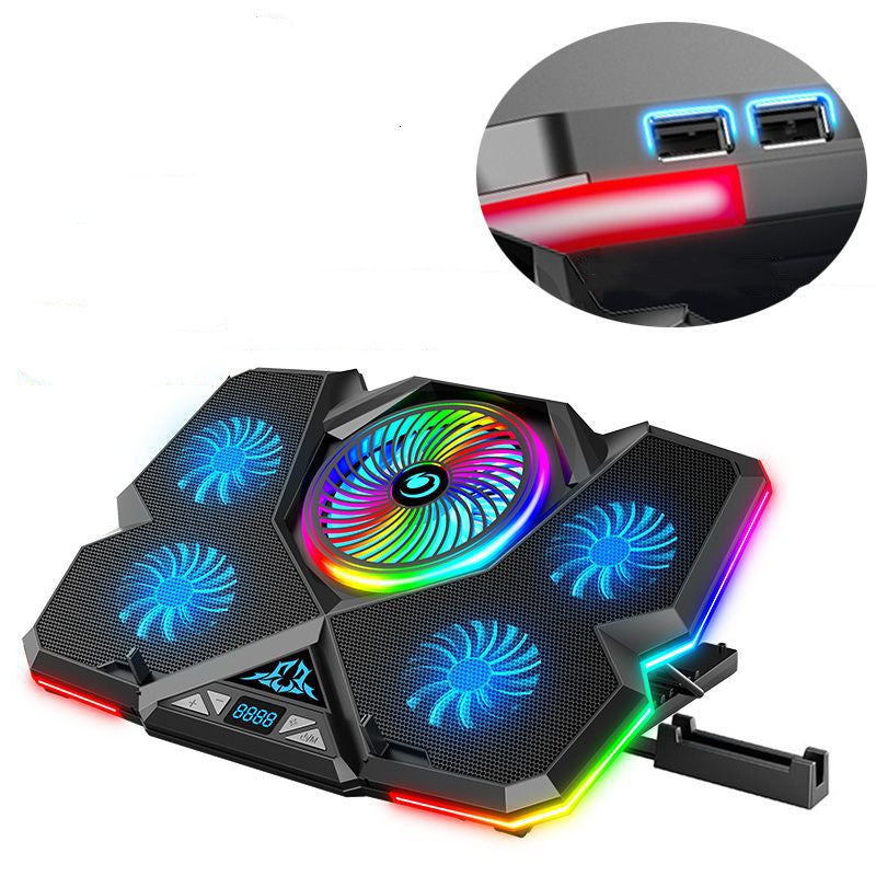 Silent Laptop Cooling Pad | Radiator Base for Overheating Protection