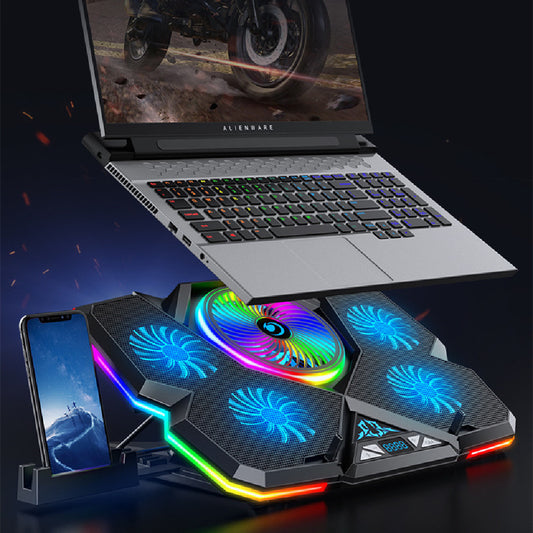Silent Laptop Cooling Pad | Radiator Base for Overheating Protection