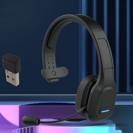 Wireless Bluetooth Headphones | Noise Reduction Over-Ear Headset with Deep Bass & Long Battery Life