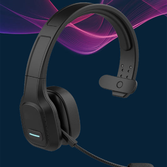 Wireless Bluetooth Headphones | Noise Reduction Over-Ear Headset with Deep Bass & Long Battery Life