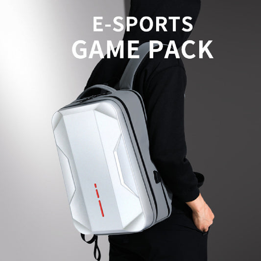 Men’s Laptop Backpack – Waterproof Hard Case, E-Sports, Student, Work Computer Bag